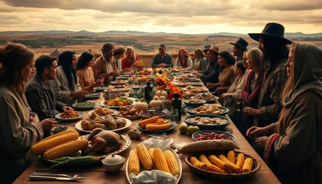 1621 harvest feast traditions