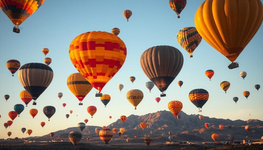 Albuquerque Balloon Fiesta hot air balloons