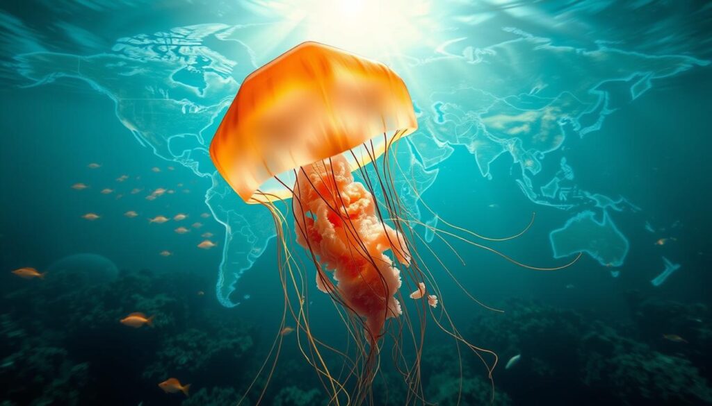 Box Jellyfish Global Habitat Map