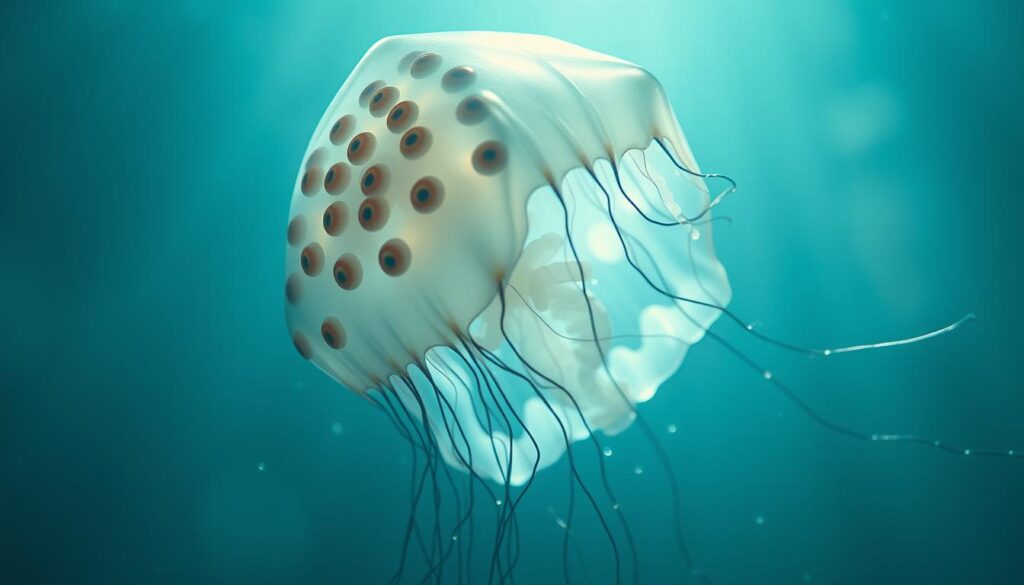 Box Jellyfish Unique Marine Animal Vision