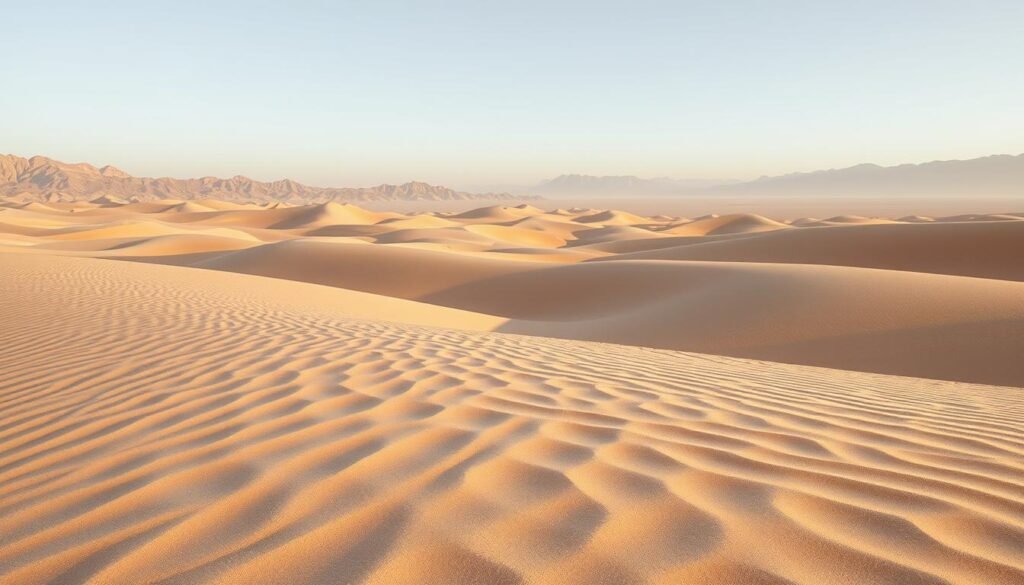 Death Valley sand dunes shifting
