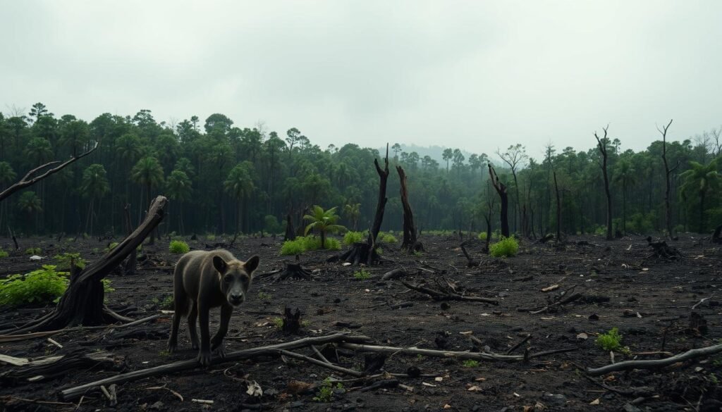 Deforestation and Wildlife Habitats Impact