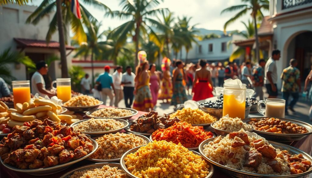 Dominican Republic food and festivities