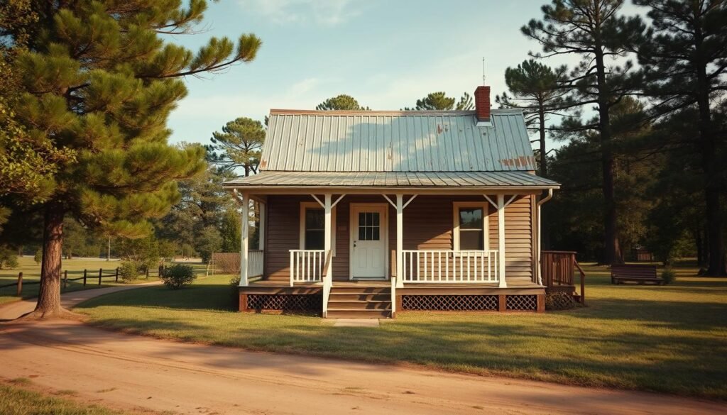 Elvis Presley childhood home in Tupelo