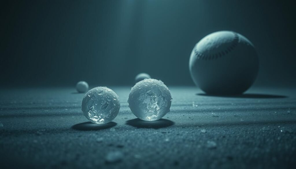 Giant Hailstones Size Comparison