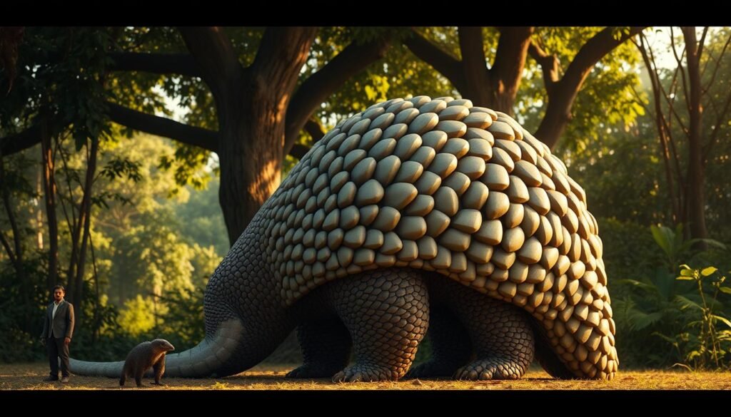 Giant Pangolin Size Comparison