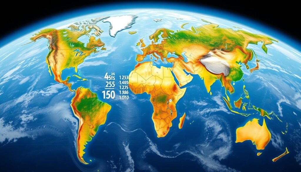 Global Corn Production Map