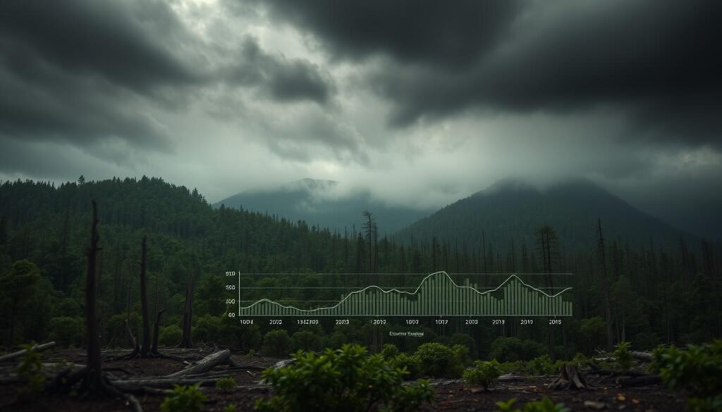 Global Deforestation Rate Visualization