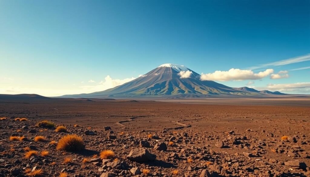 Mauna Loa Volcano Landscape