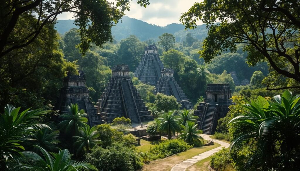 Mayan ruins in Honduras