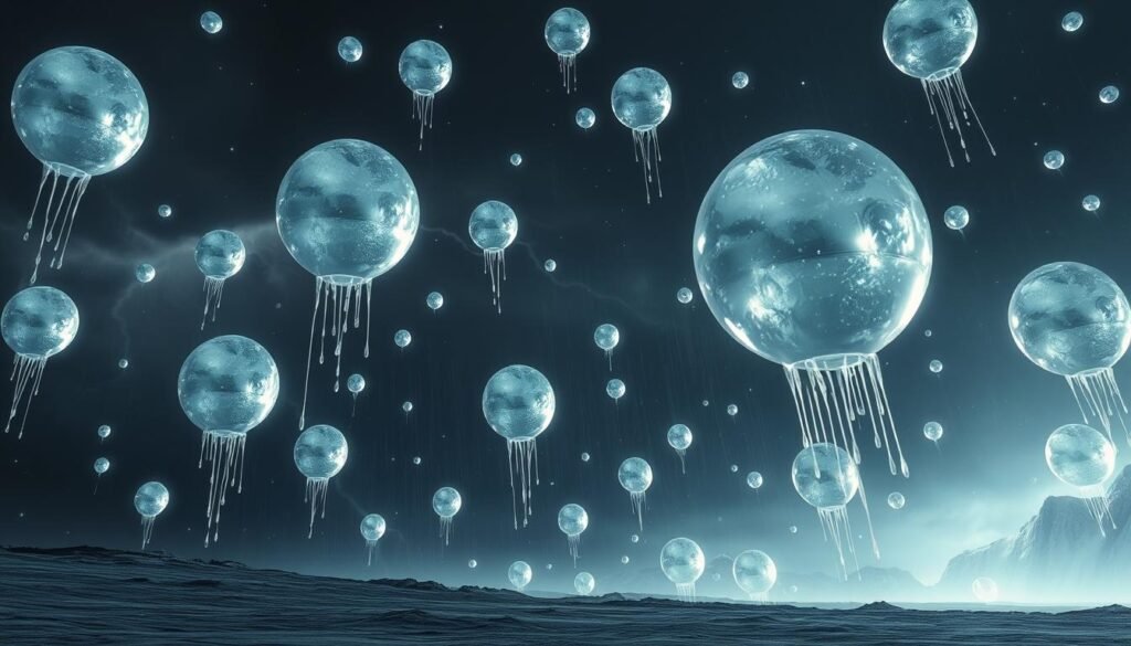 Megacryometeors Falling from Sky