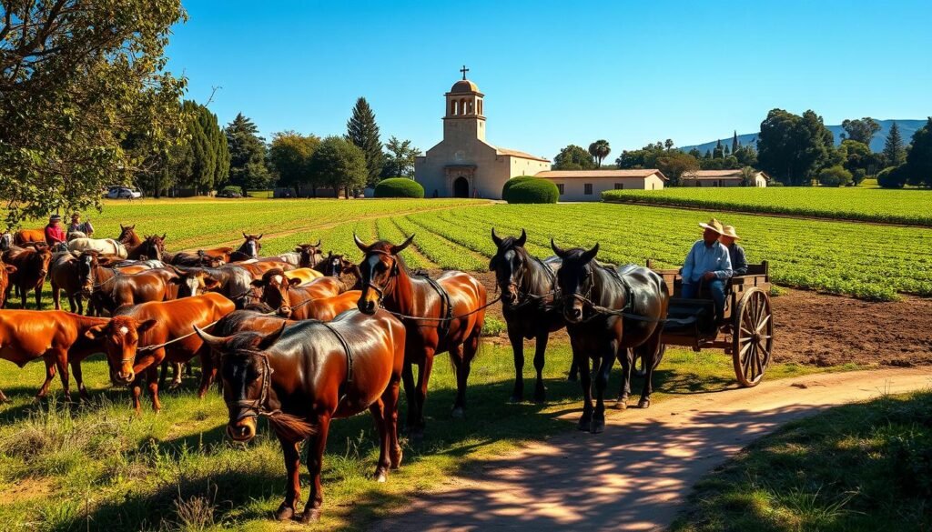 Mission Santa Barbara Farm Livestock