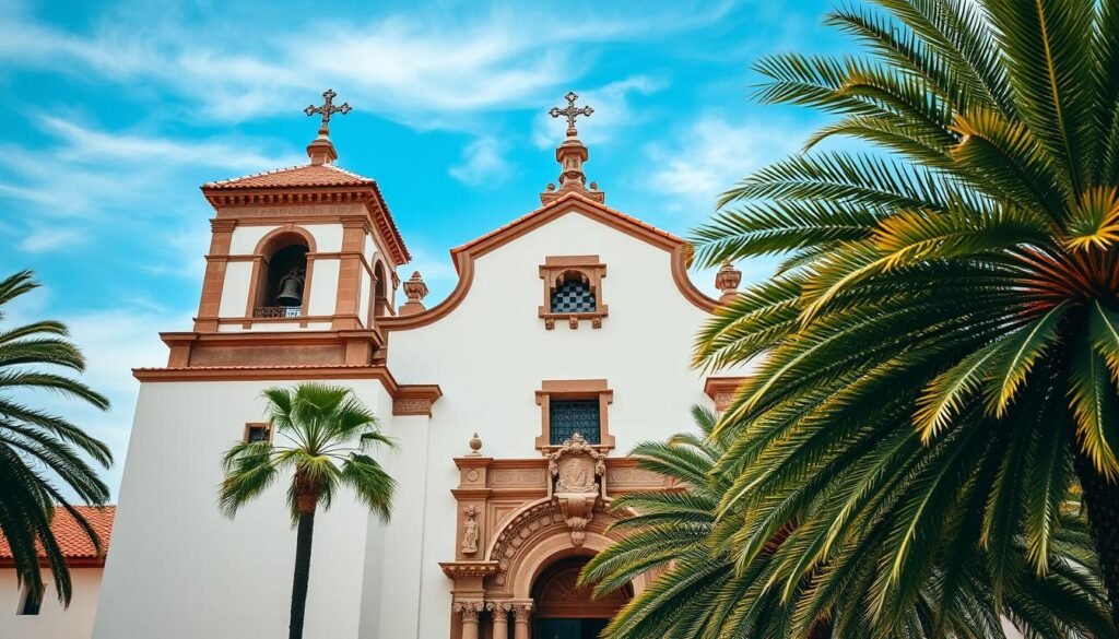 Mission Santa Barbara architectural design