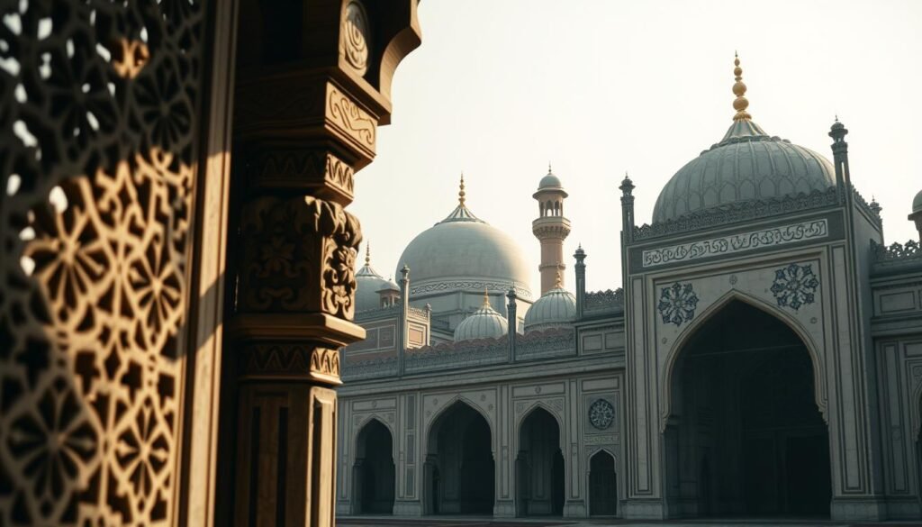 Mughal architecture details