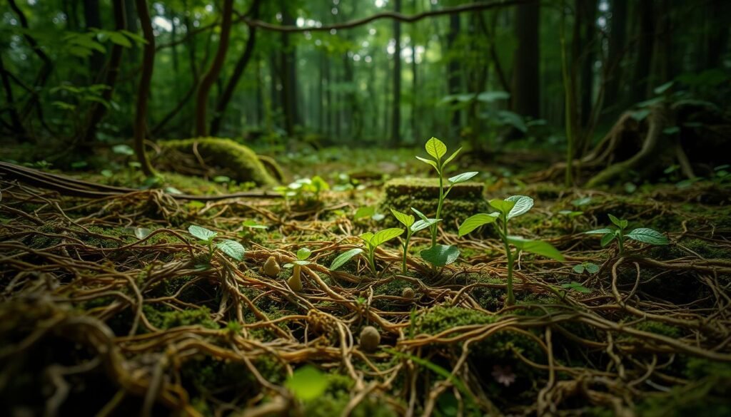 Mycorrhizal Networks Plant Communication
