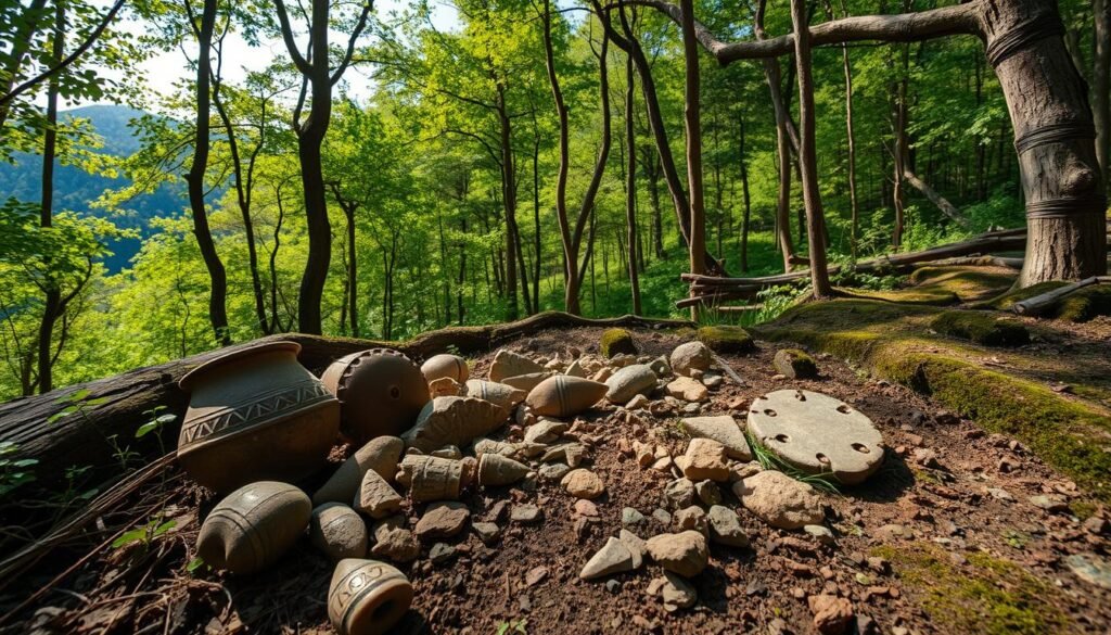 Native American artifacts in West Virginia