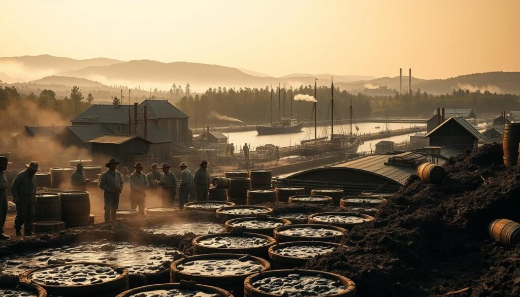 North Carolina tar history