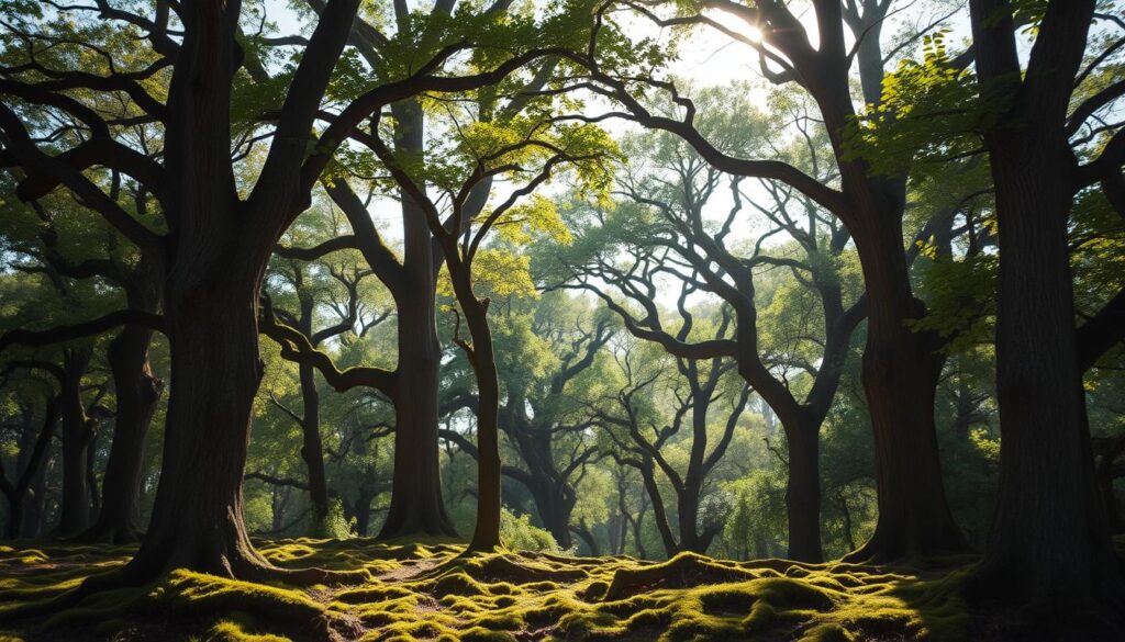 Oak Tree Species Diversity