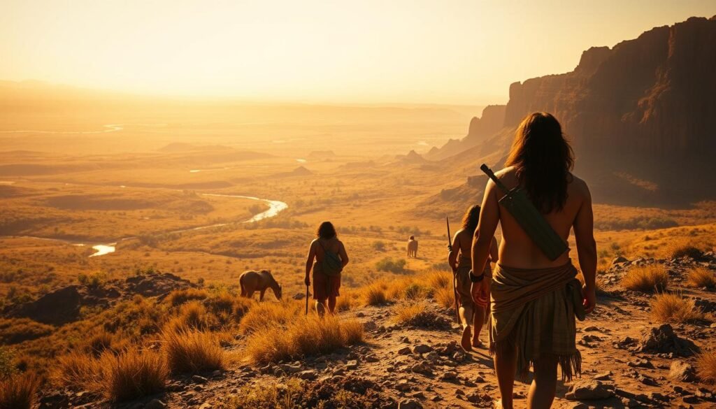 Paleo-Indians migration routes