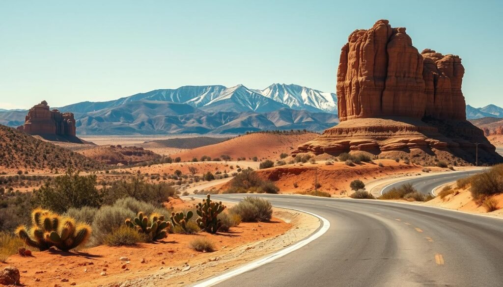 Route 66 New Mexico Landscape