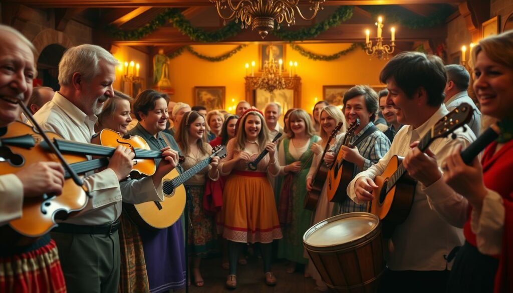 Saint Lucy traditional music celebration