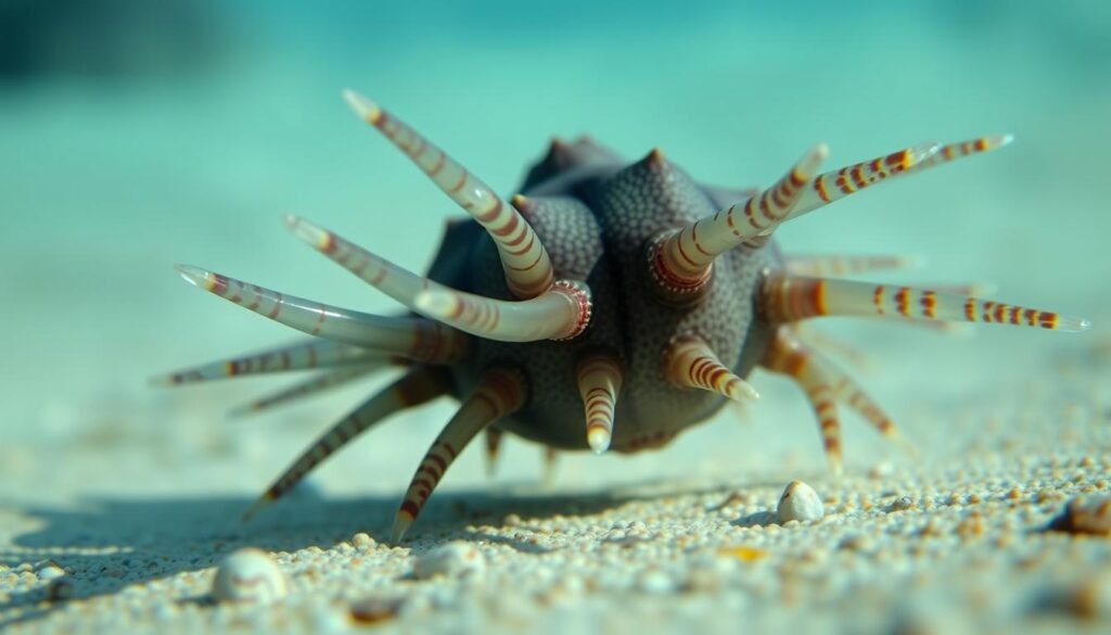 Sea Urchin Locomotion with Tube Feet