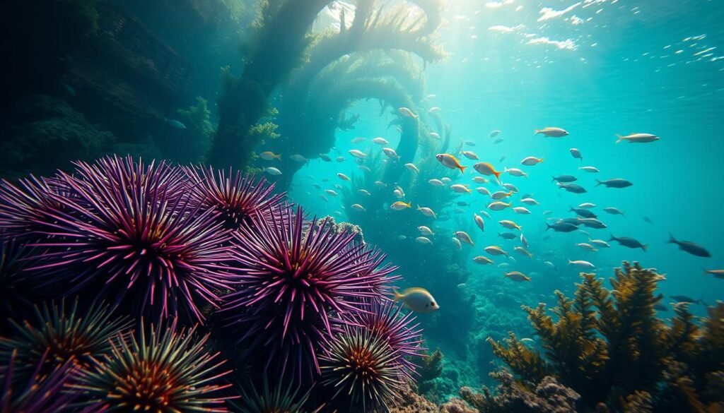 Sea Urchins in Marine Food Chain