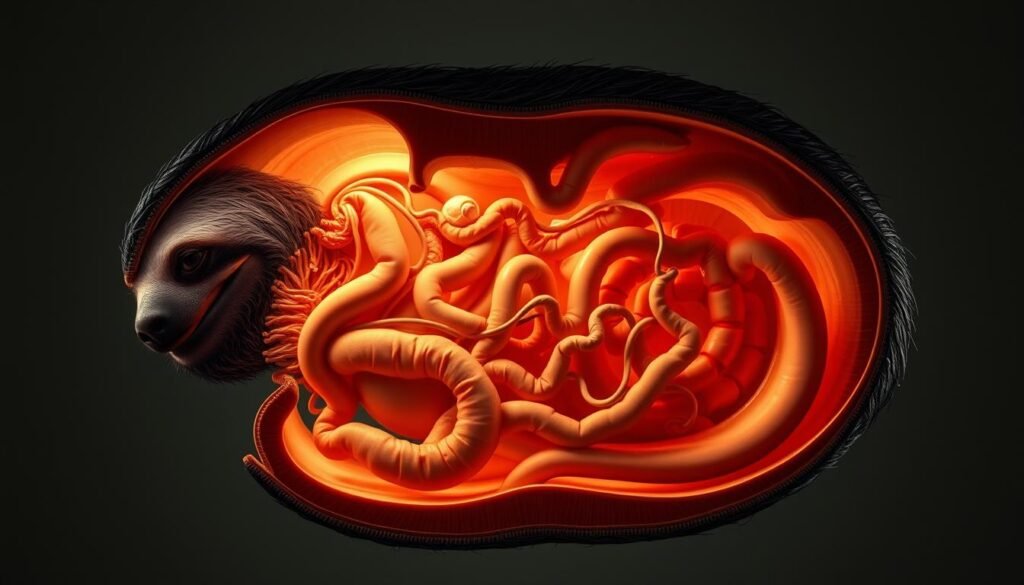 Sloth Digestive System