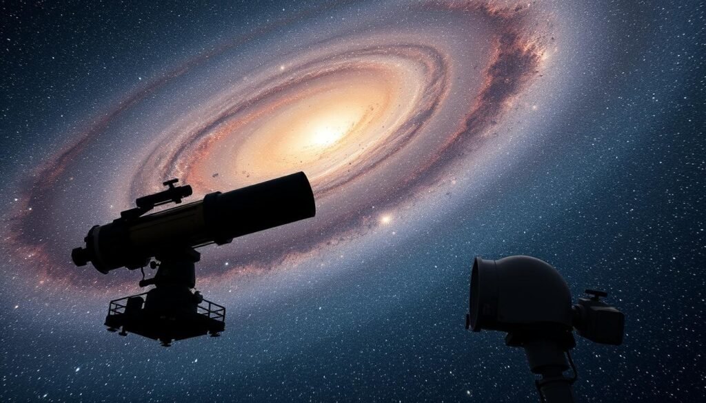 Space Telescopes Exploring Milky Way