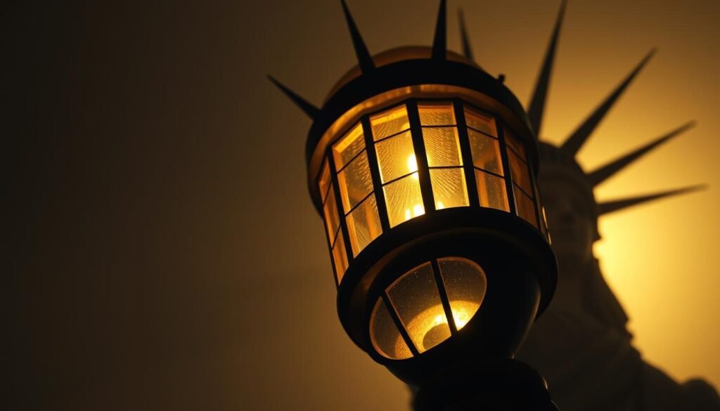 Statue of Liberty original torch design