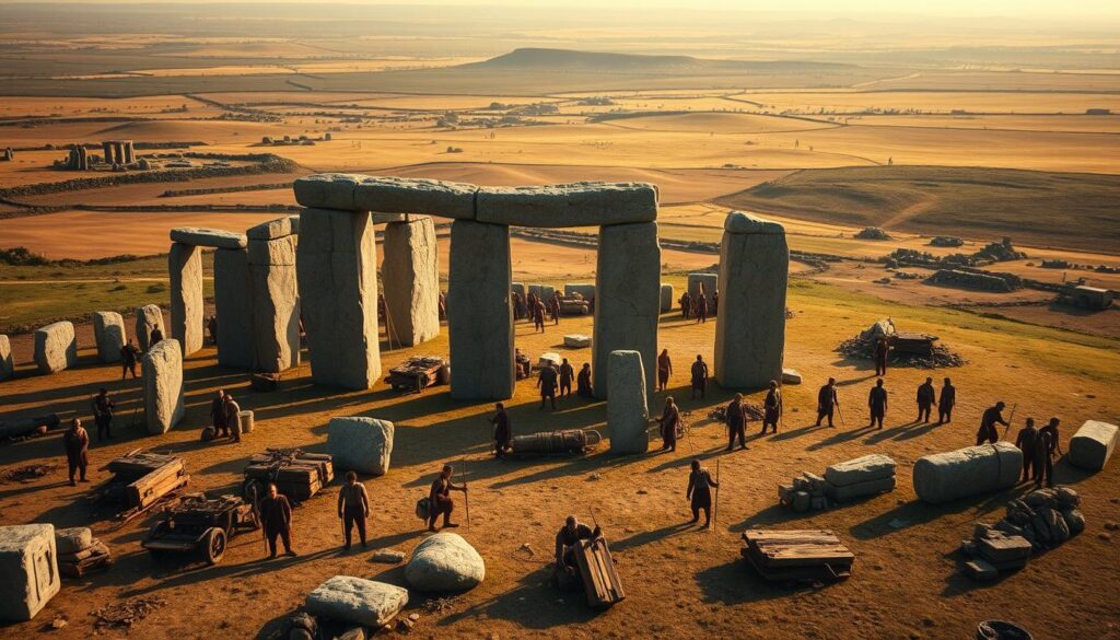 Stonehenge Construction Techniques