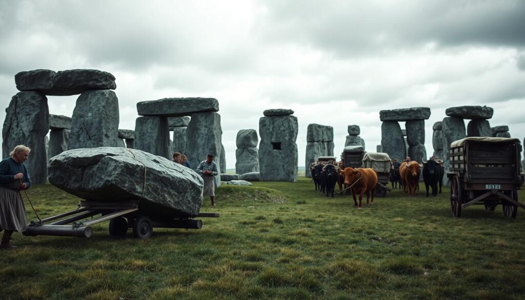 Stonehenge Transportation Methods