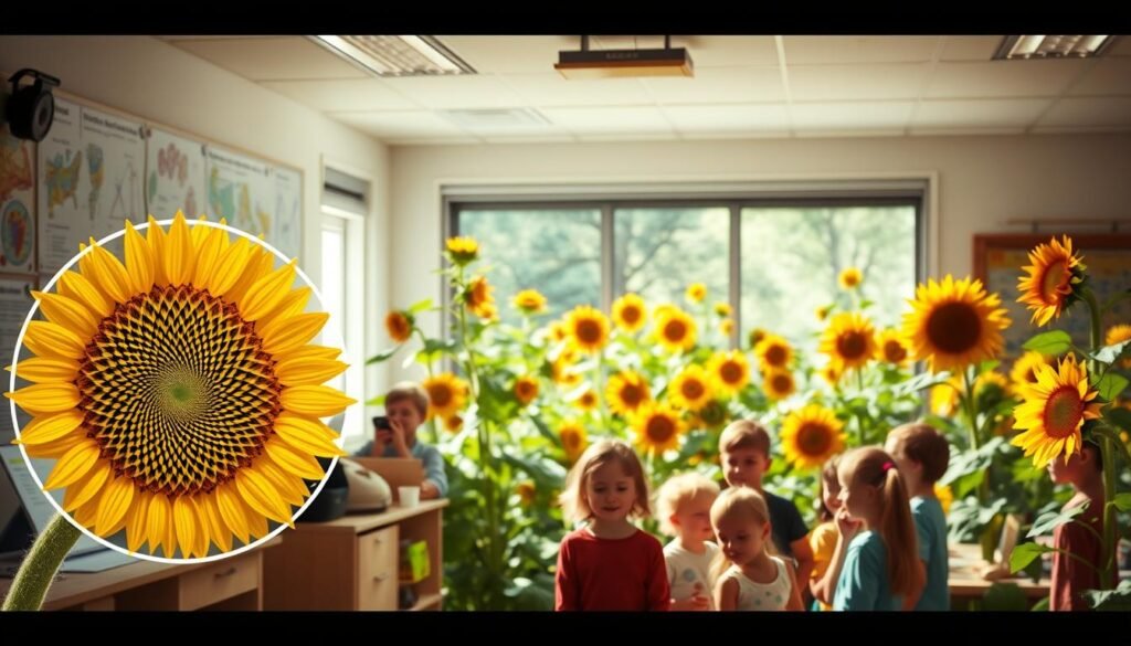 Sunflower science for kids