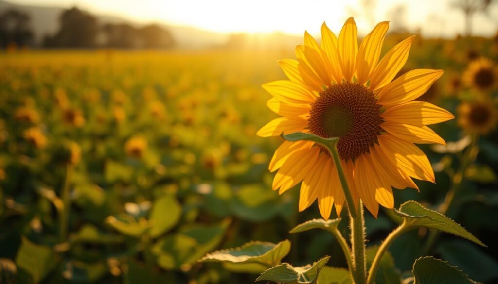 Sunflower solar tracking movement
