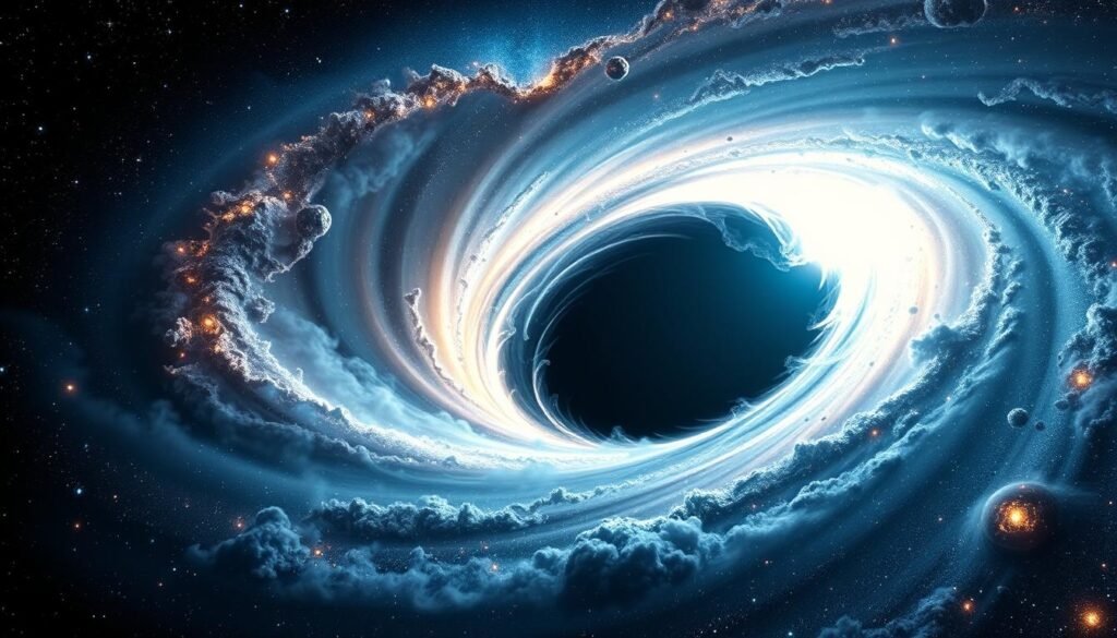 Supermassive Black Hole in Galactic Center