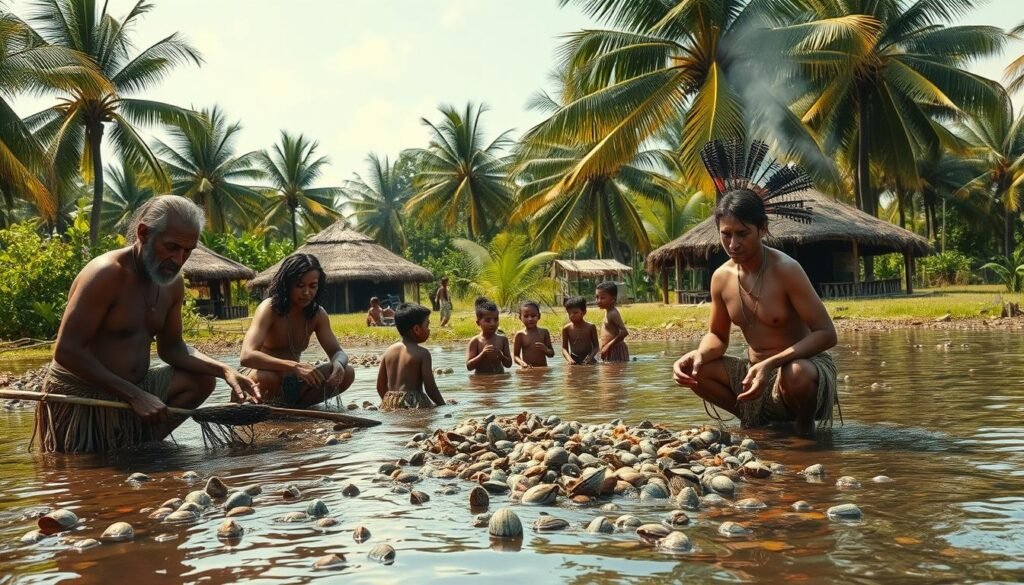 Tequesta Native American Tribe Daily Life