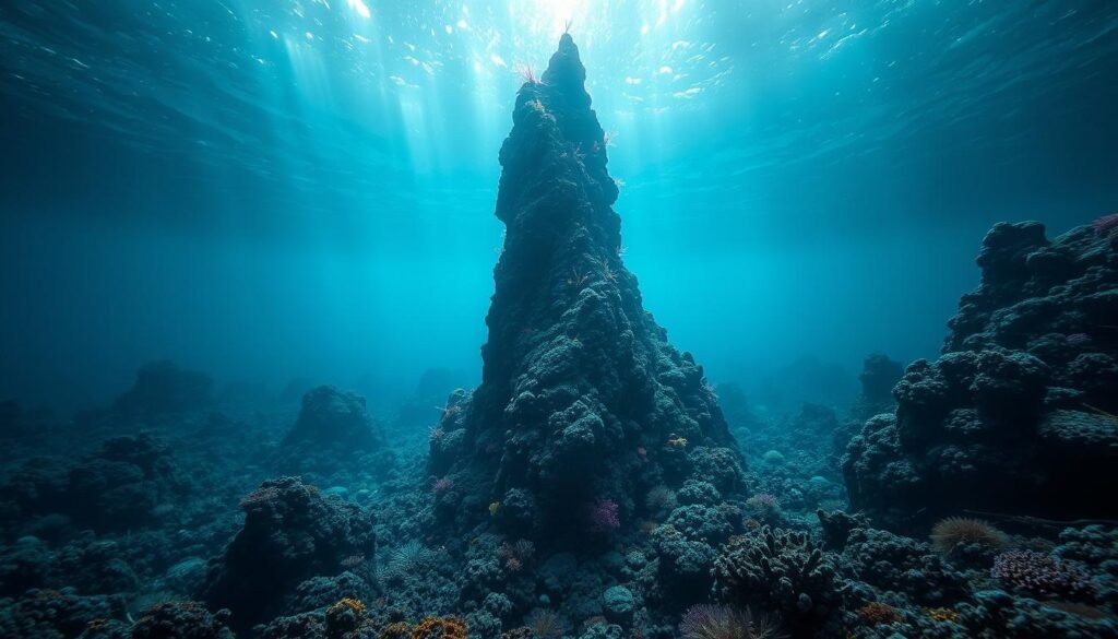 Underwater Volcano Ocean Floor Geology