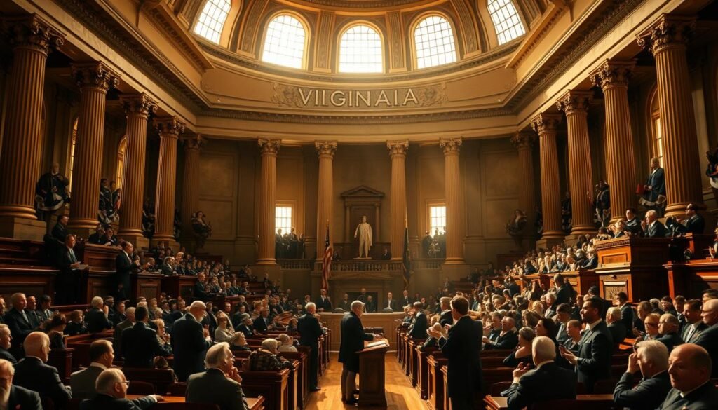 Virginia state assembly debates