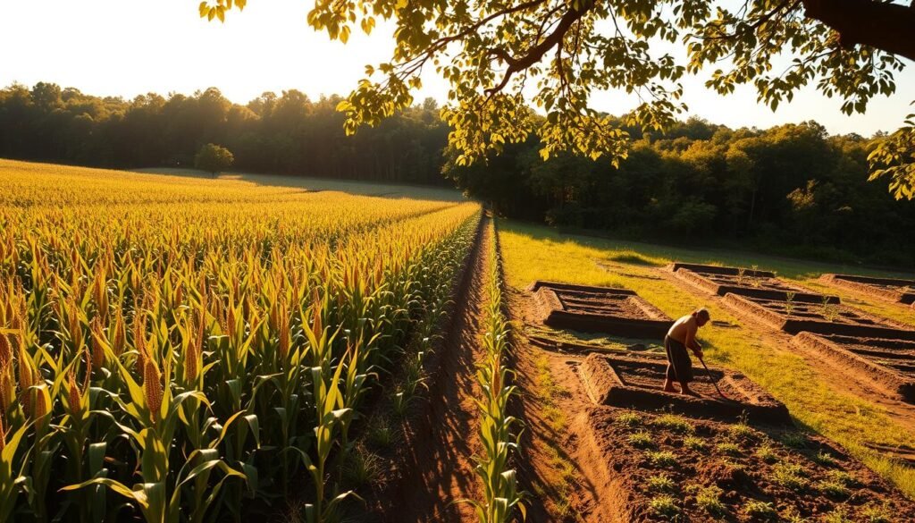 Wampanoag agricultural techniques corn cultivation