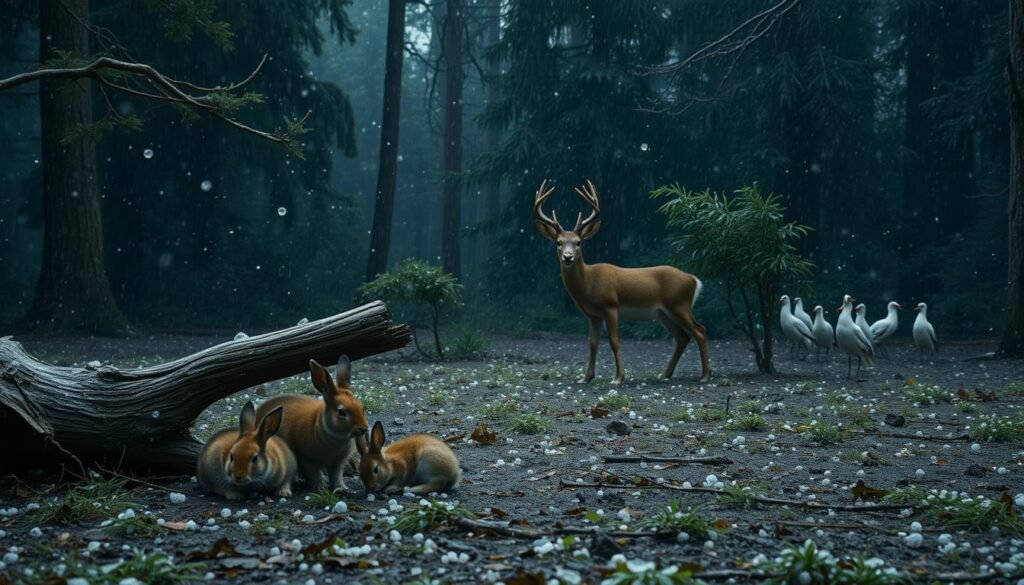 Wildlife Hailstorm Protection Strategies