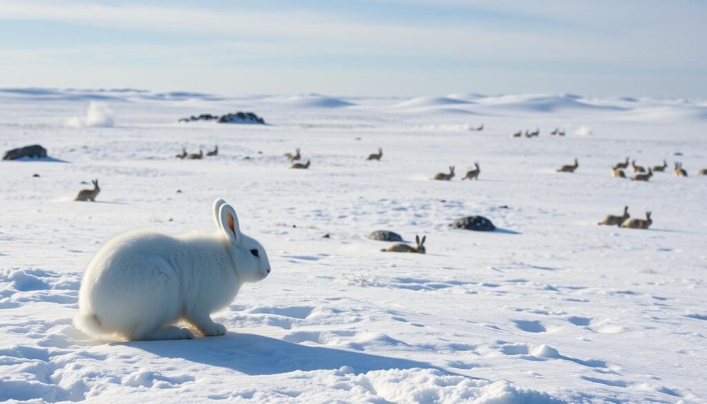 arctic hare habitat and migration