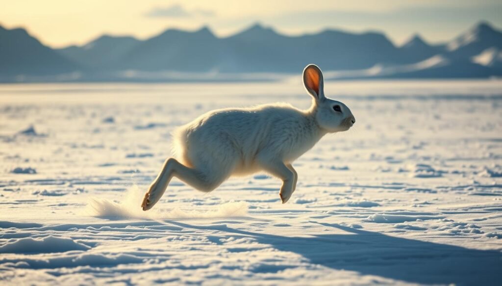 arctic hare speed and escape tactics