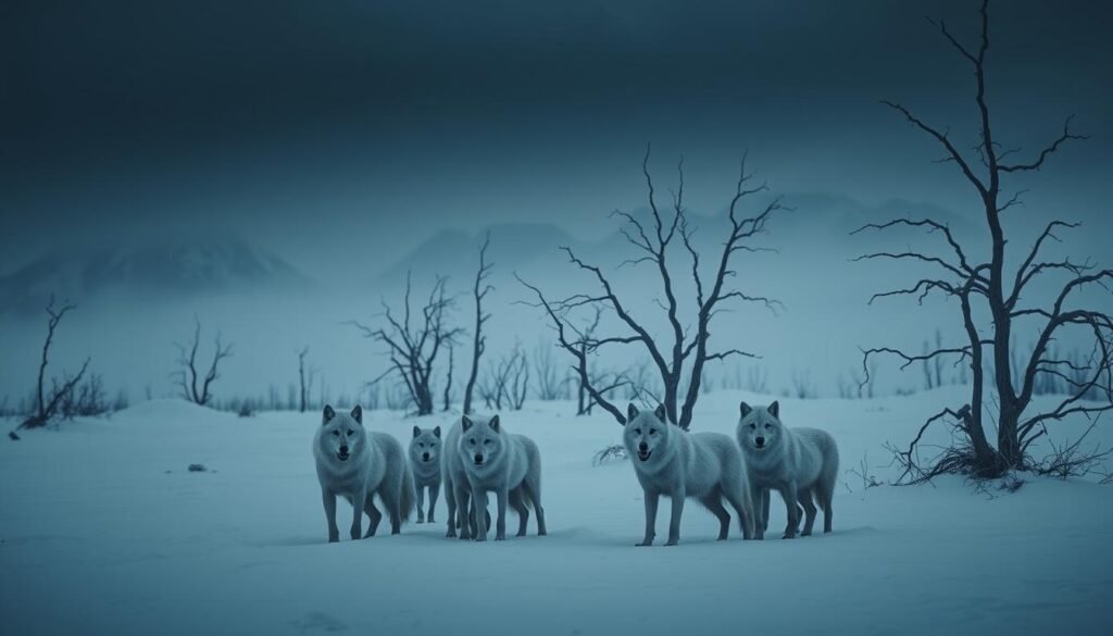 arctic wolves conservation challenges