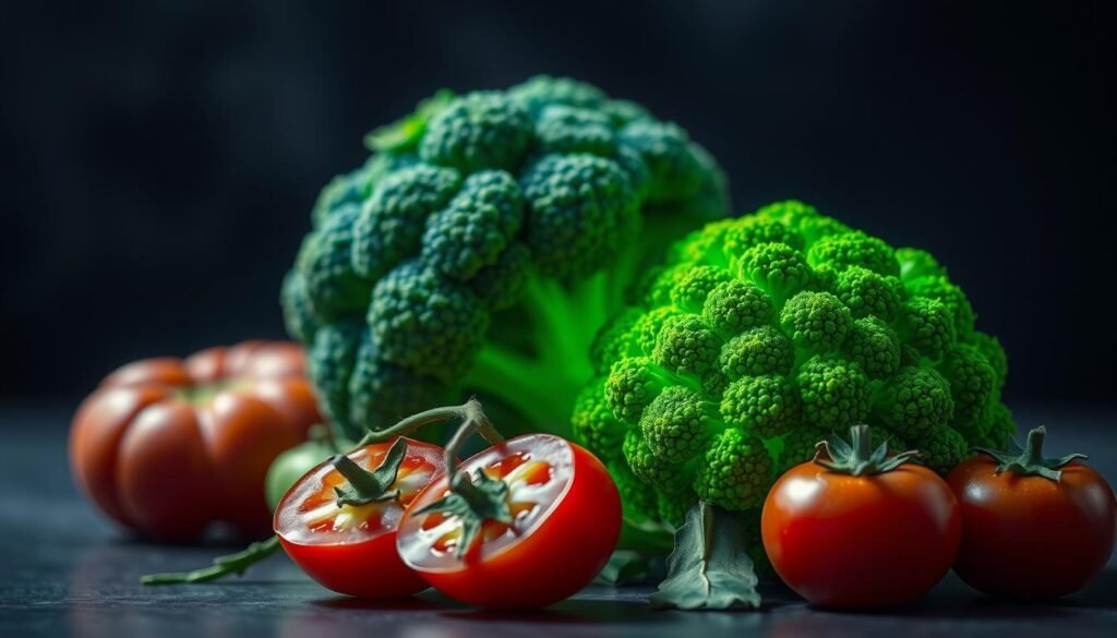 broccoli and tomatoes nutrition