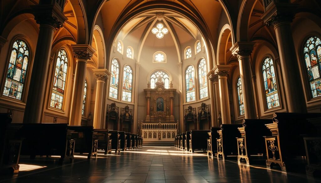 chapel interior details