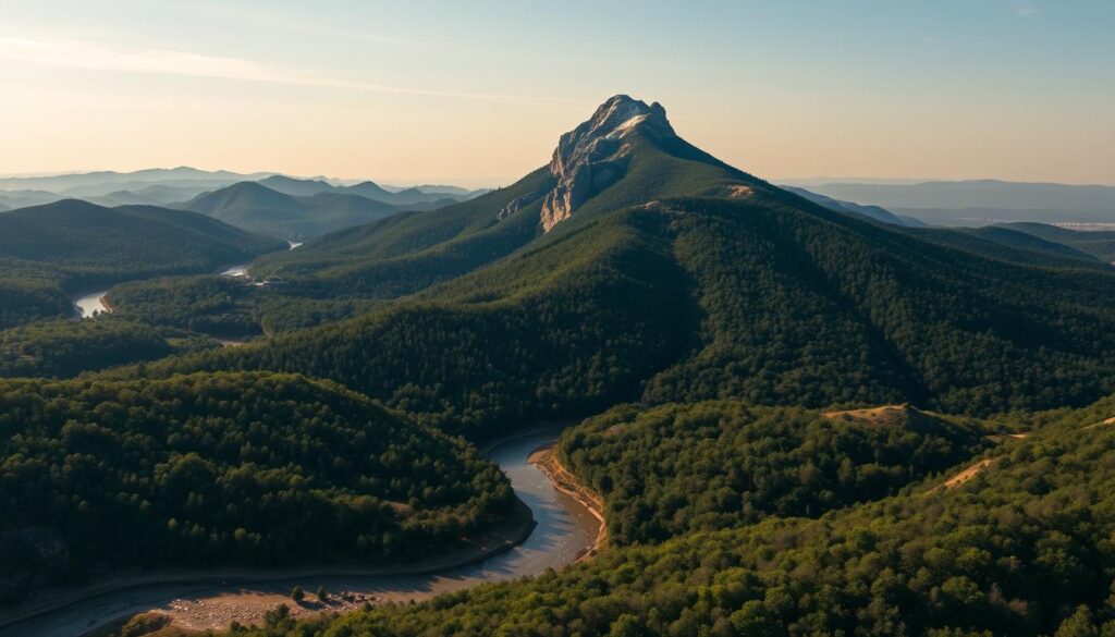 cheaha mountain geography