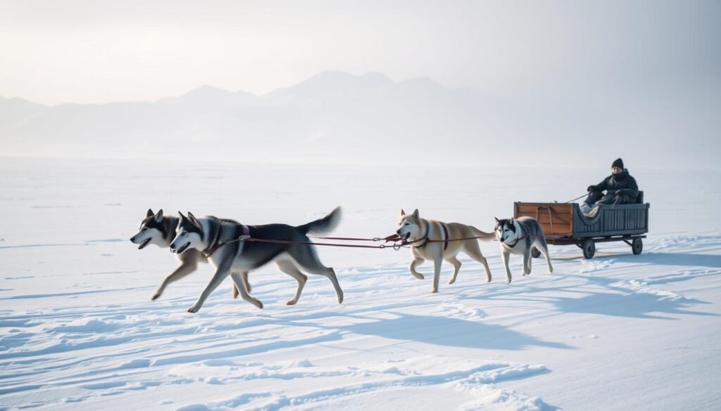 chukchi people sled dogs