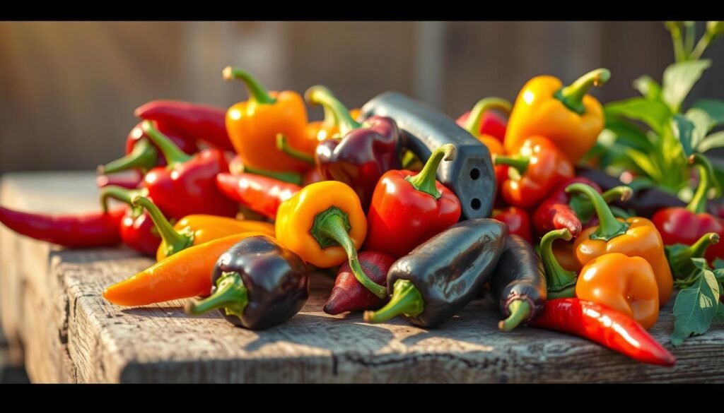 colorful peppers snack facts