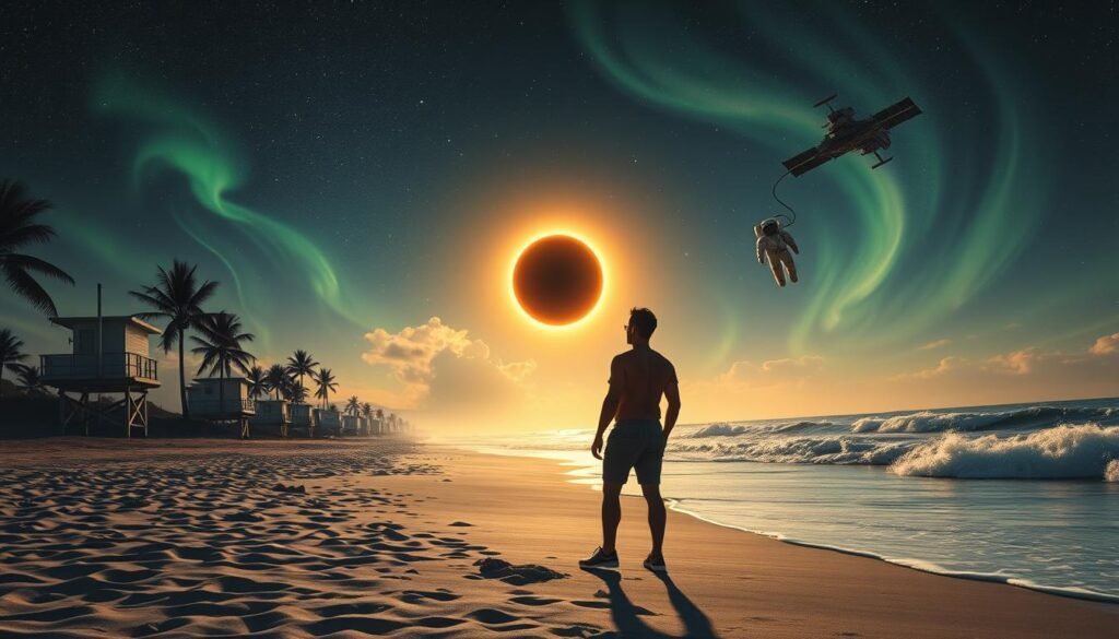 cosmic effects on everyday life tides eclipses astronauts