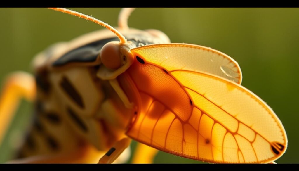 cricket wing structure